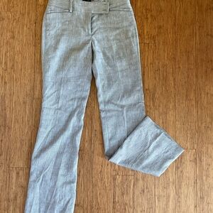 White House Black Market Light Gray Pants
